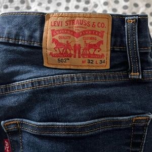 Levi’s 502 jeans - 32x34 dark blue